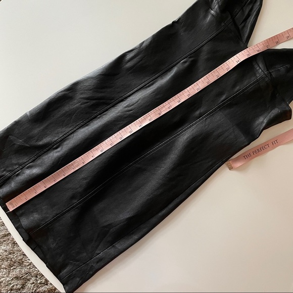 Alexander Wang Leather triangle top mini dress - Picture 7 of 13